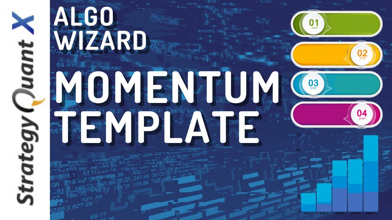 Strategy Quant X – Algo Wizard. How to build momentum strategy template?